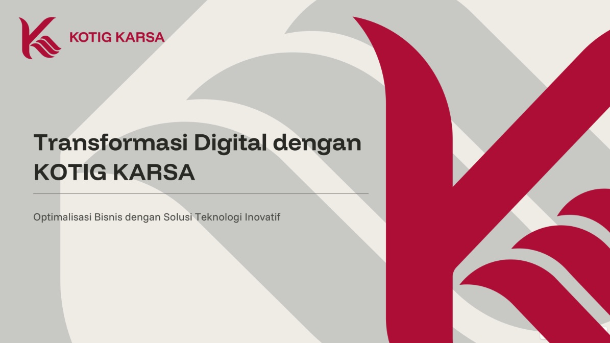 Kotig Karsa Pitch Deck